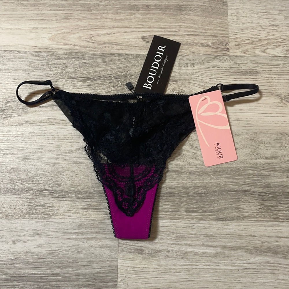 AJOUR Lingerie adjustable Thong (3272)
